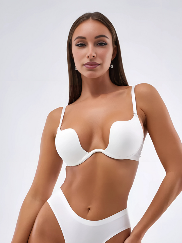 Sujetador glam push-up con escote profundo