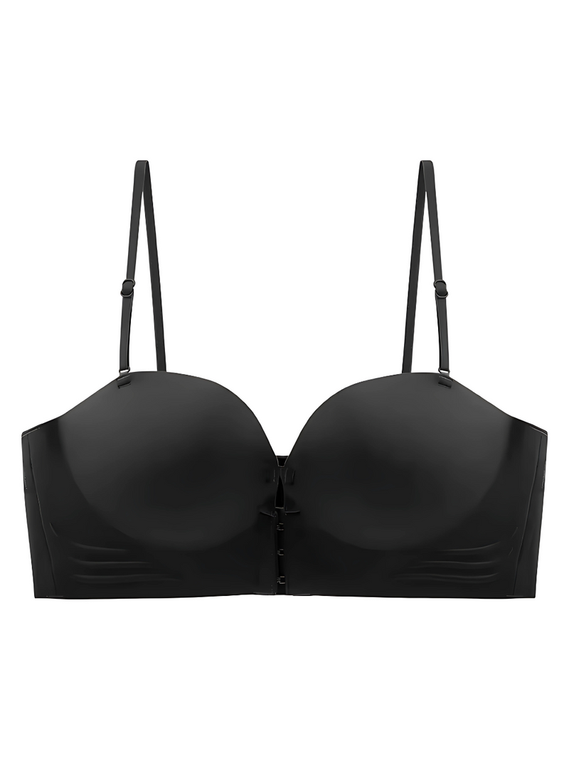 Sujetador strapless push-up con realce y sujeción
